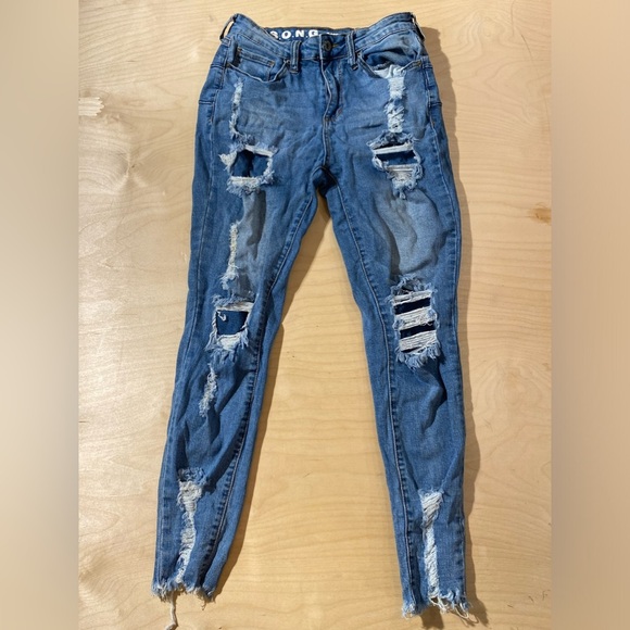 S.O.N.G. Curvy Highrise Skinny Ankle Jeans 7/28 (FY) - Picture 6 of 15